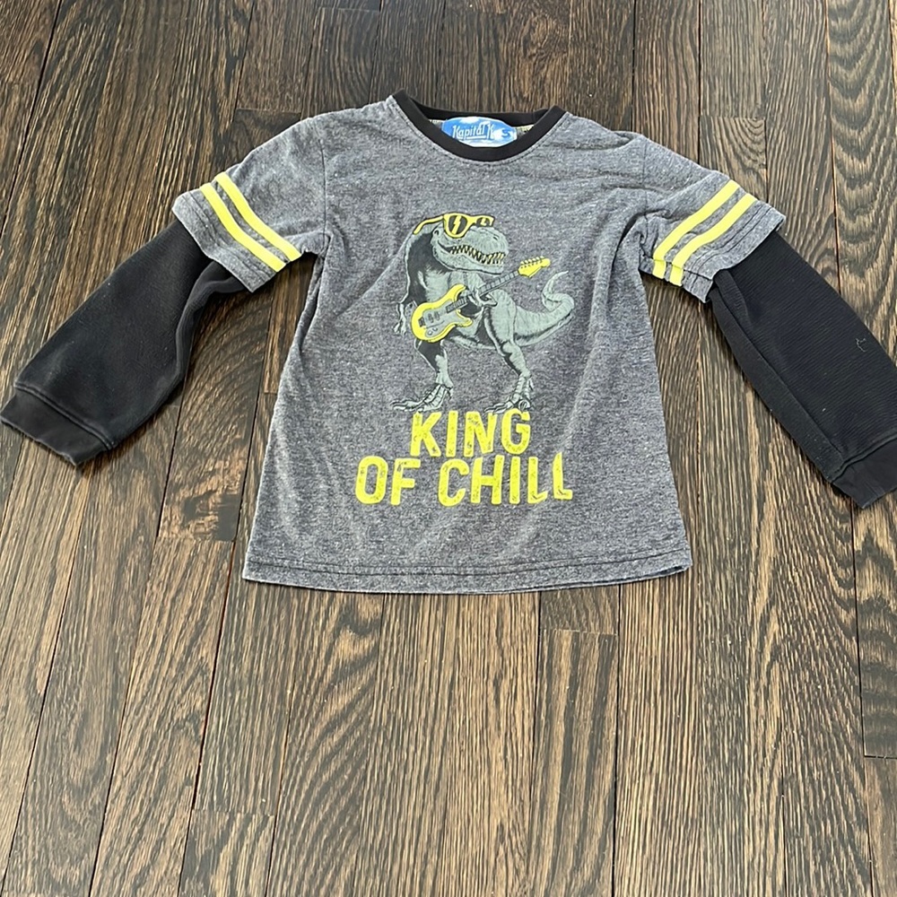 Boys Dinosaur Long Sleeve Shirt